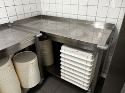 Rullebord u. Indhold GP PRODUCTION LxBxH: 140x65x92 cm.