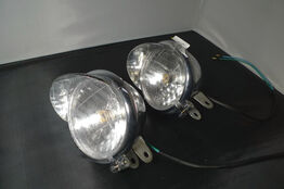 2 stk. lygter 12V ca. ø12cm