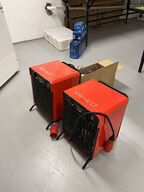 2 stk. Varmeblæser  HEATMAX Model: IFH03-40