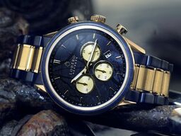 Herreur med marmor urskive.