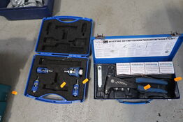 2 stk. værktøjssæt NOVIPRO m.m.