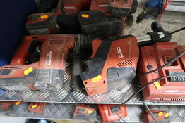 Akku borehammer HILTI TE 4-A22 med støvopsamler, batteri og lader