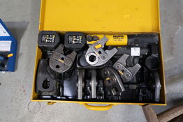 Akku radialpresse REMS Mini-Press med 2 stk. batterier, lader m.m.