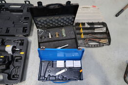 3 stk. sortimentskasser med indhold