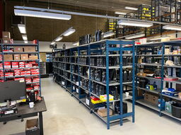 Stort parti lagerreoler