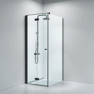 DNS195-8-H Noma 195 fastvæg med foldedør, 800mm højre, ny