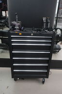 Vogn med div. Barbermaskiner PANASONIC samt div. Udstyr