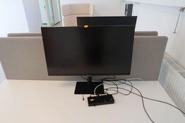 Computerskærm SAMSUNG S32A600UUU med dockingstation LENOVO