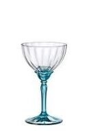 11 stk. Champagneskål Florian m/ blå stilk 24 cl Restlager