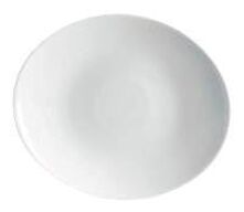 12 stk. Steaktallerken 300 mm hvid porcelæn 