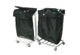 1 stk. Affaldsvogn 155 m/vippelåg og hjul 