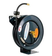 Flowconcept automatisk slangetromle 3/8" x 10 m grå polymerslange