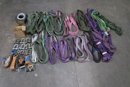 Stort parti løftemateriale 