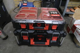 2 stk. Milwaukee packout systemer 