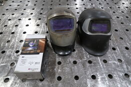 2 stk. Svejsehjelme 3M speedglas 