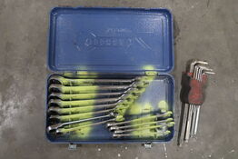 Fastnøgler med skralde & unbrakonøgler