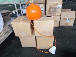 4 stk. orange pendellamper