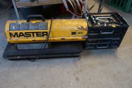 Dieselvarmekanon MASTER samt RAACO sortimentskasse