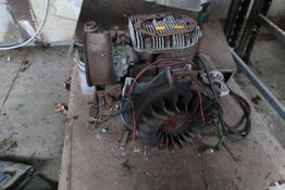 Ældre motor, stand og model ukendt