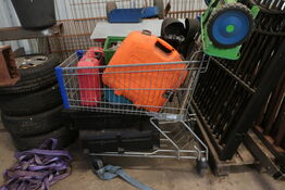 Div. værktøj, indkøbsvogn m.v. 