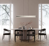 Fischer og honsel aluro pendellampe –  nikkelfarvet metal(ubrugt)