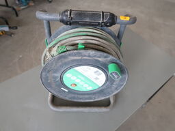 Kabelrumme med 4 udtag, 25m