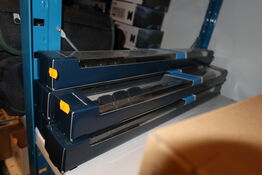 5 stk. kasser med kameraudstyr