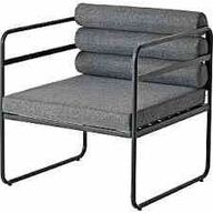 2 stk Silkeborg loungestole Antracit/grå 