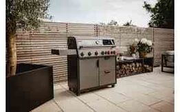 Enders Hyde 6 sikr turbo II gasgrill - sort 