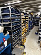 10 stk. stålreoler 200x94x43 CM.