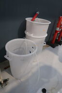 3 stk. spande med indhold