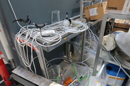 Arbejdsbord med indhold