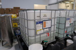 Spildekar med palletank med K-Lac