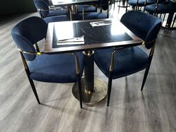 1. Stk. Cafe borde, 2. Stk. Stole i Stof