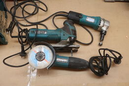  Dyksav, vinkelsliber, multiværktøj mv.  MAKITA  Model: GA503R, 2596 R, JN1601