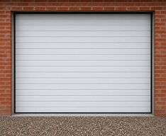 Bearsafe ledhejseport 240X205 cm. Hvid - Komplet med el-motor
