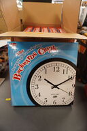 6 stk. Vægure "Baglæns"