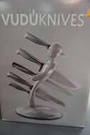 2 stk. Knivsæt med holder VUVUKNIVES