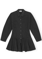 Stretch Cotton Buttoned Mini Dress GANNI Str.: 40