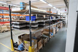 7 fag lagerreoler uden indhold