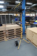 Kabeltromle samt arbejdslampe