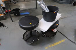 2 stk. værkstedsstole