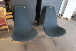 2 stk. lænestole OFFECCT SPOON HIGH FÅTÖLJ