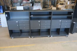 3 stk. reoler MONTANA