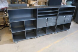 3 stk. reoler MONTANA