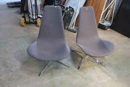 2 stk. lænestole OFFECCT SPOON HIGH FÅTÖLJ