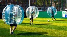 5 stk. Bubble soccer