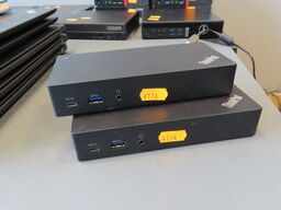 2 stk. dockingstationer LENOVO ThinkPad USB-C Dock