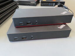 2 stk. dockingstationer LENOVO ThinkPad USB-C Dock Gen2