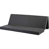 Sleepy Lux 3-delt foldemadras - Antracit 200x180x12 cm